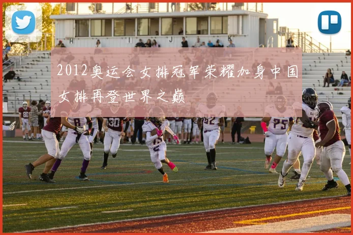 2012奥运会女排冠军荣耀加身中国女排再登世界之巅